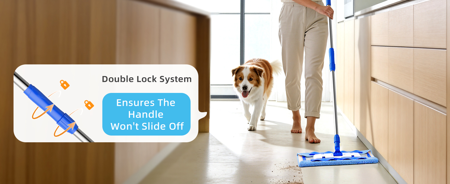 MR.SIGA MICROFIBER FLAT MOP