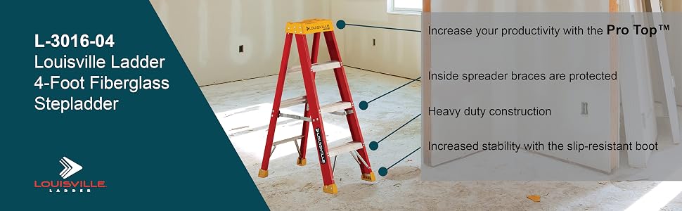 L-3016-04, Louisville Ladder, Stepladder