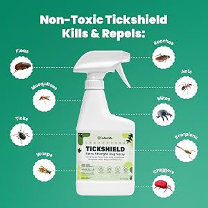 tick wasps scorpions ants mites fleas block repel