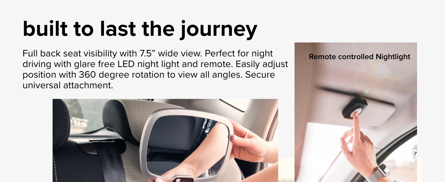 Diono Easy View Plus Rear Facing Baby Mirror