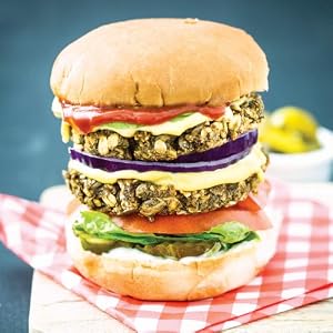vegan cheeseburger recipe. vegan burgers