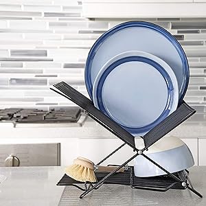 1489 Large Folding Dish Rack