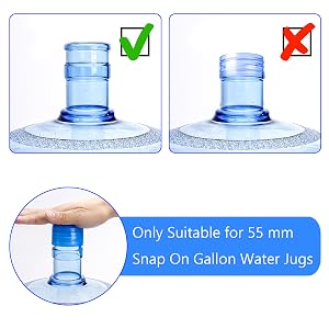 water jug caps