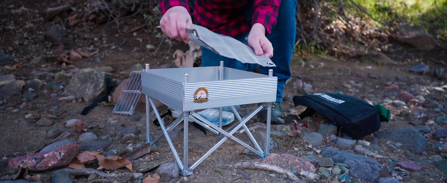 fire pit, firepit, camping stove, camping grill, camping stove, backpacking stove, portable fire pit