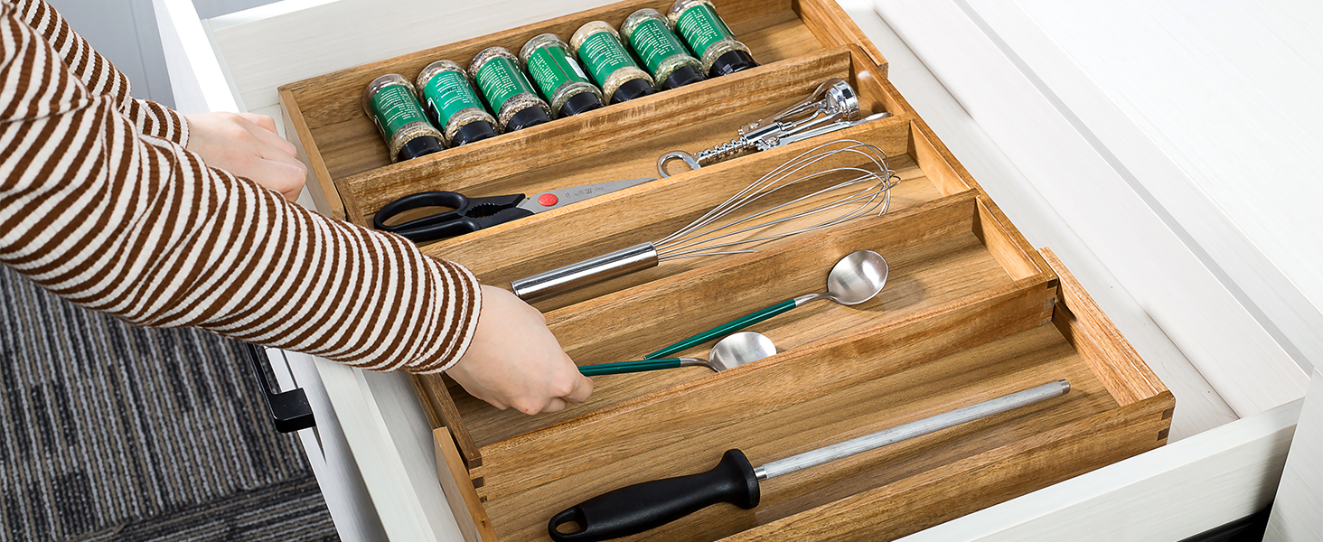drawer organizer for utensils