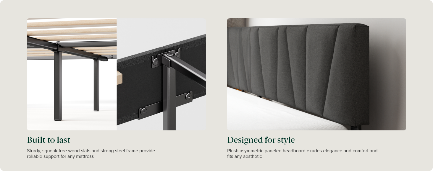 Built to last and Designed for style