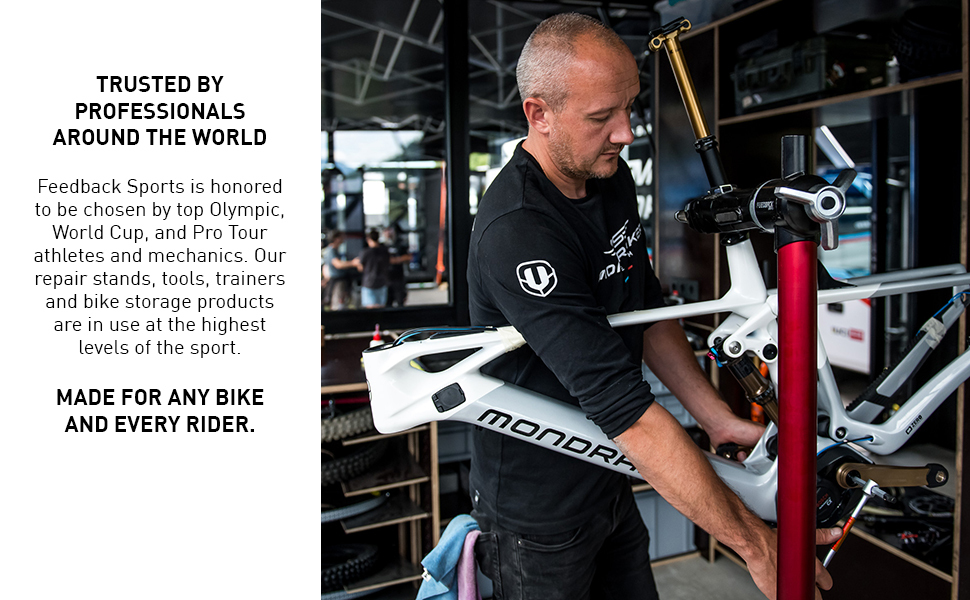 Trusted by professionals around the world. Made for any bike and every rider.