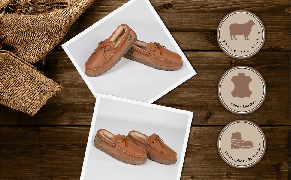 Cloud Nine Sheepskin Men's Moccasin