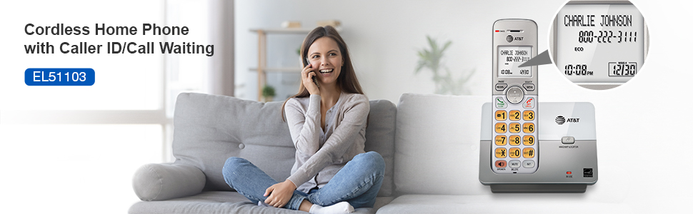 at&amp;T EL51103 caller ID call waiting