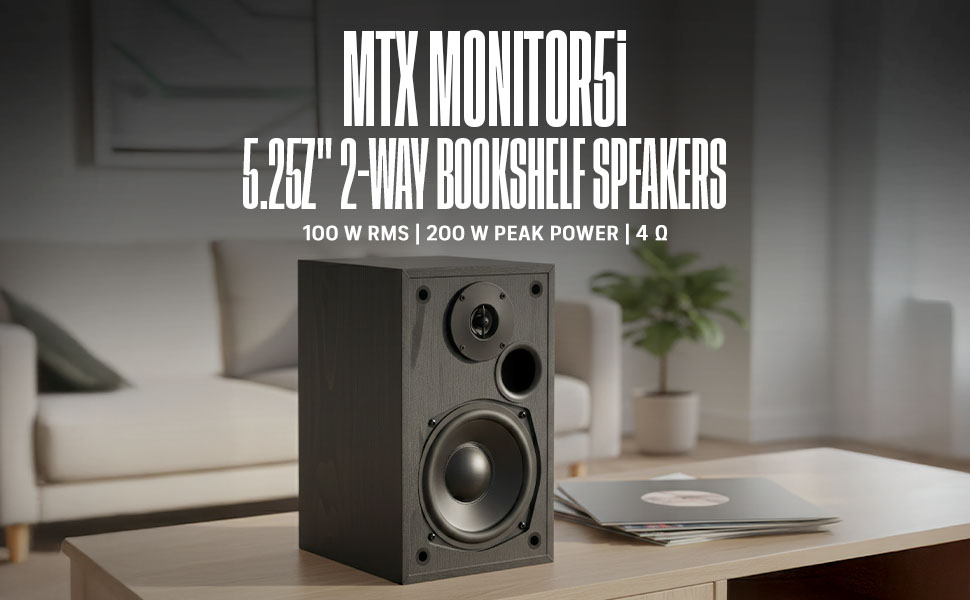 MTX Audio TN10-04 10 Inch Car Subwoofer with TN1004 Vented Ported Enclosed Box