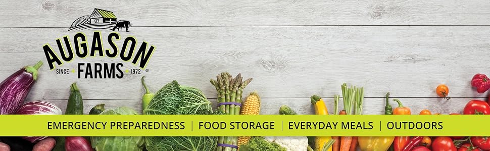 Augason Farms Emergency Survival Food Outdoors Meal Vegetables Freeze Dried Veggies