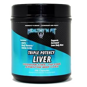 Triple Potency Liver Desiccated Liver 500