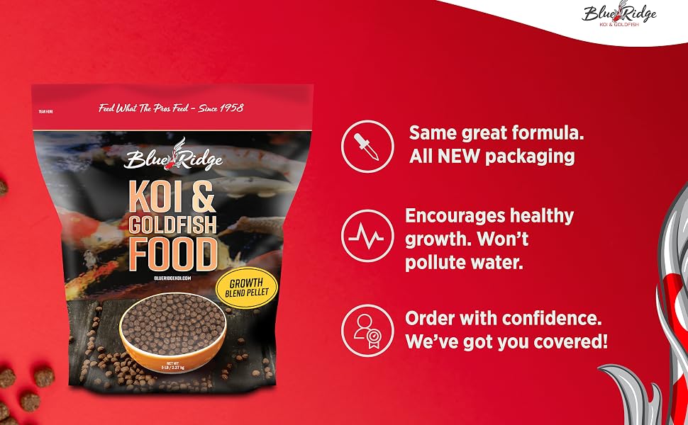 Blue Ridge Koi - Growth Formula Blend