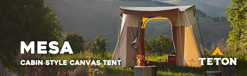 Mesa Cabin Style Canvas Tent