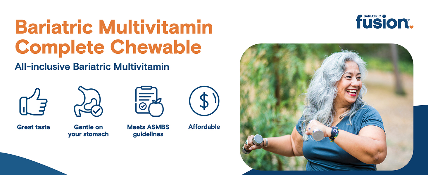 Bariatric Fusion Bariatric Multivitamin with Iron Complete Chewable