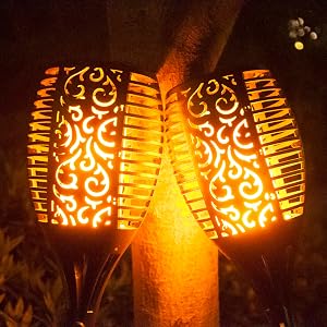 solar torch light