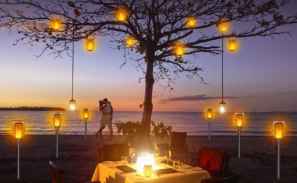 Hanging Solar Torch Light