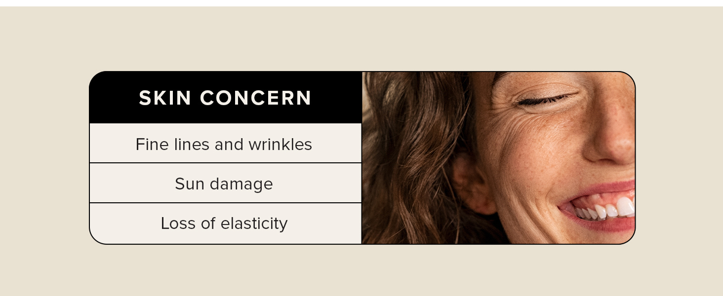triple repair for fine lines sun damage and loss of elasticity