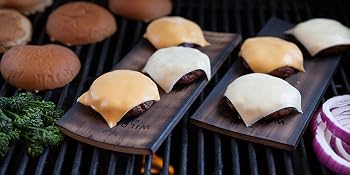 planked burgers