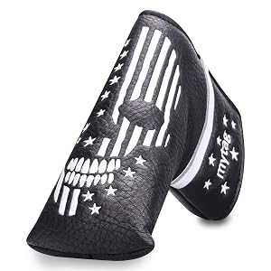 Skull blade putter cover