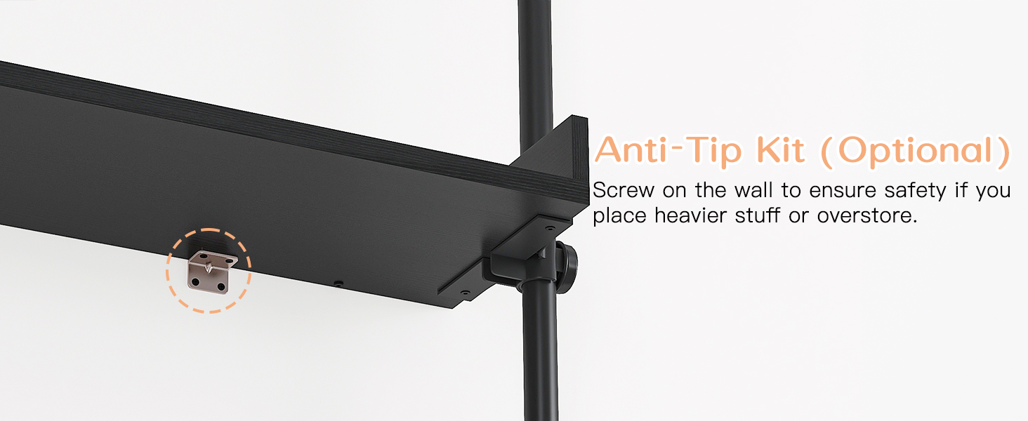 Anti-Tip Kit (Optional)