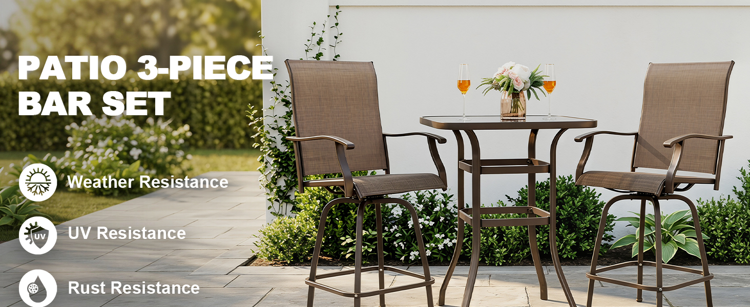 outdoor bar set