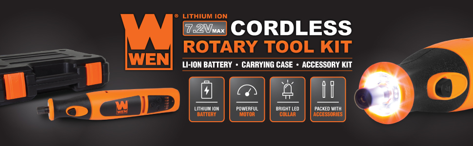 WEN 23072 Rotary Tool Kit