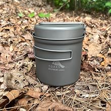 TOAKS Titanium 1100ml Pot with Pan