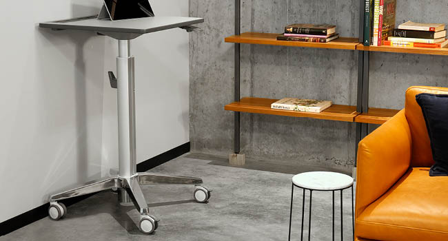 LearnFit Mobile Standing Desk No Tools Assembly
