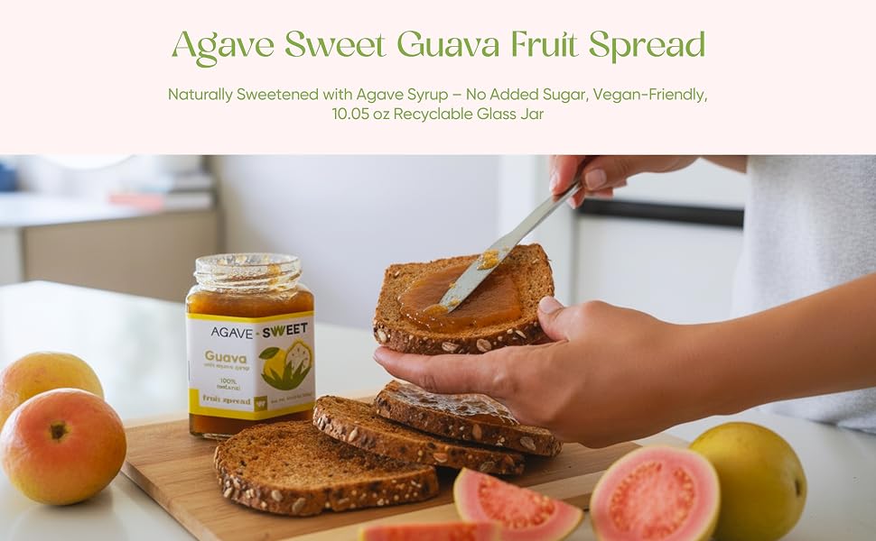 Guava Fruit Spread with Agave Syrup