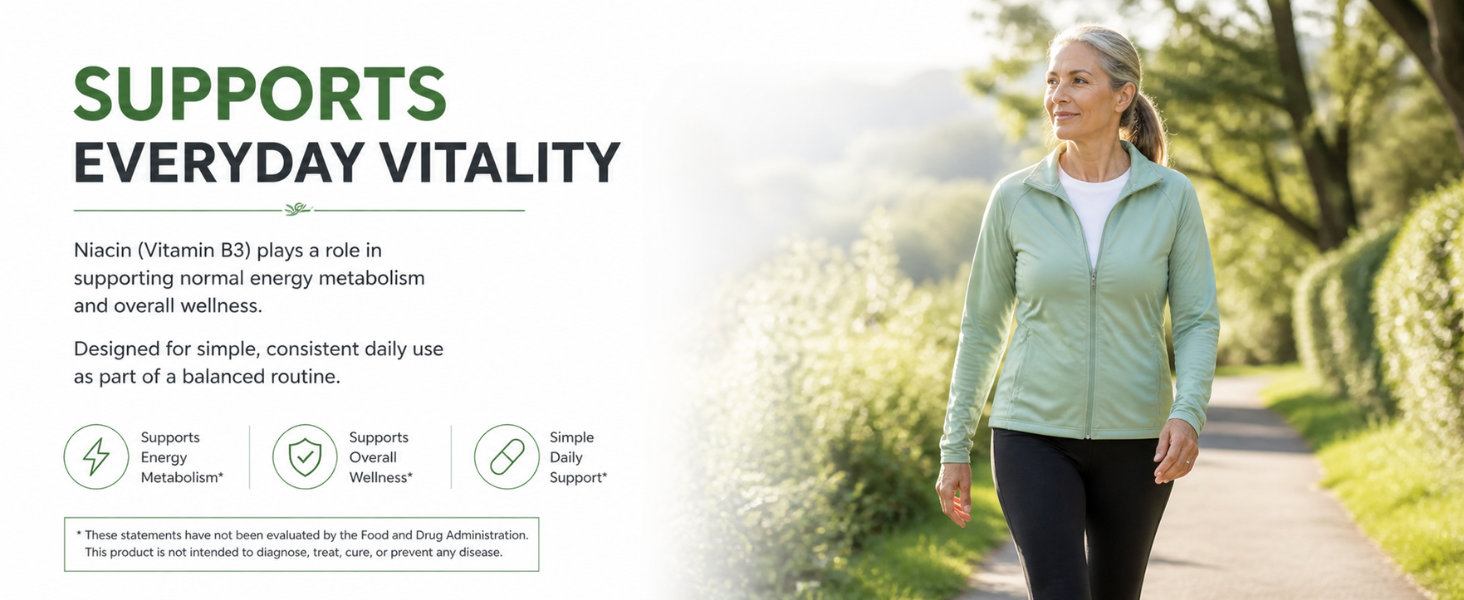 vitamin b3 niacin supplements for women