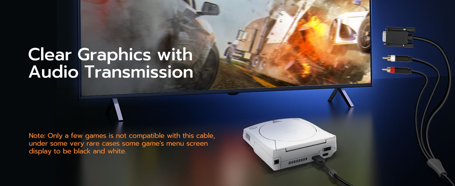 Clear Graphics with Audio Transmission