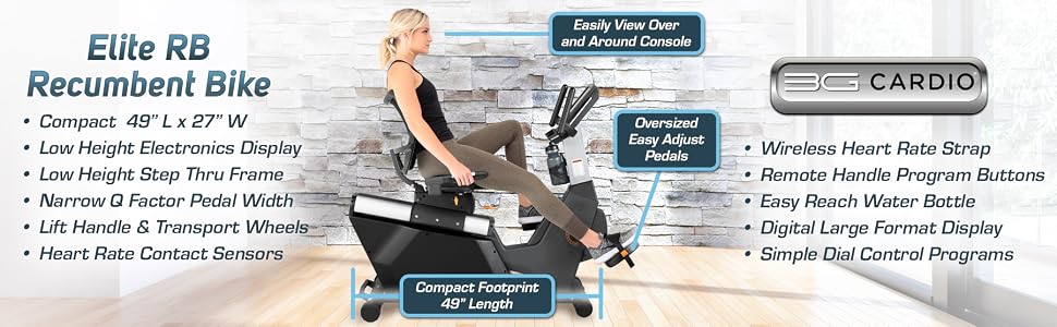 Elite RB Recumbent Bike