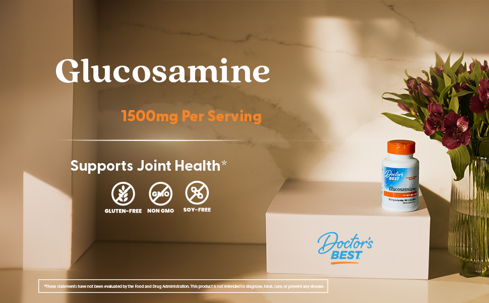 Doctors Best, Glucosamine, Joint Health, Cartlidge, Flexibility