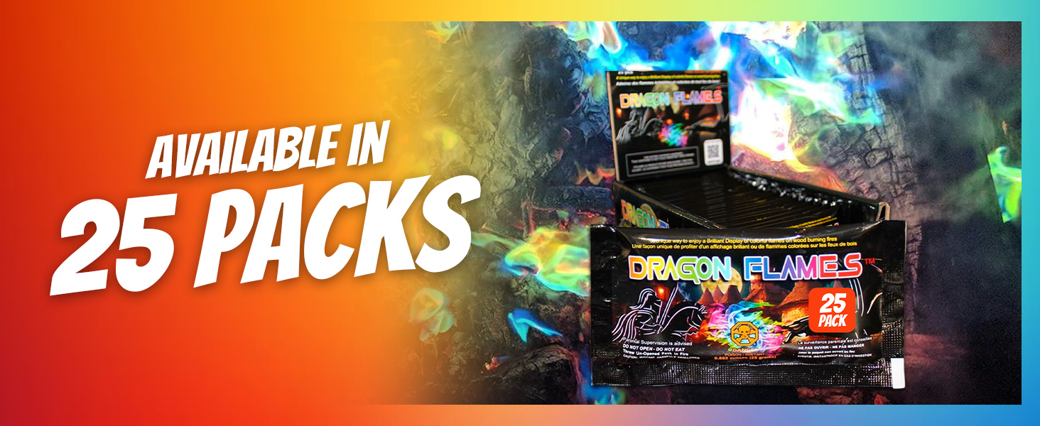 Mystical Fire Dragon Flames