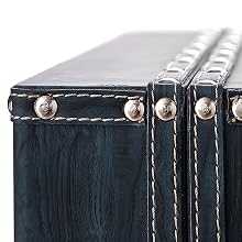 Nailhead Rivet Metal Edgy Industrial Trunk Luggage Vintage Retro Metal