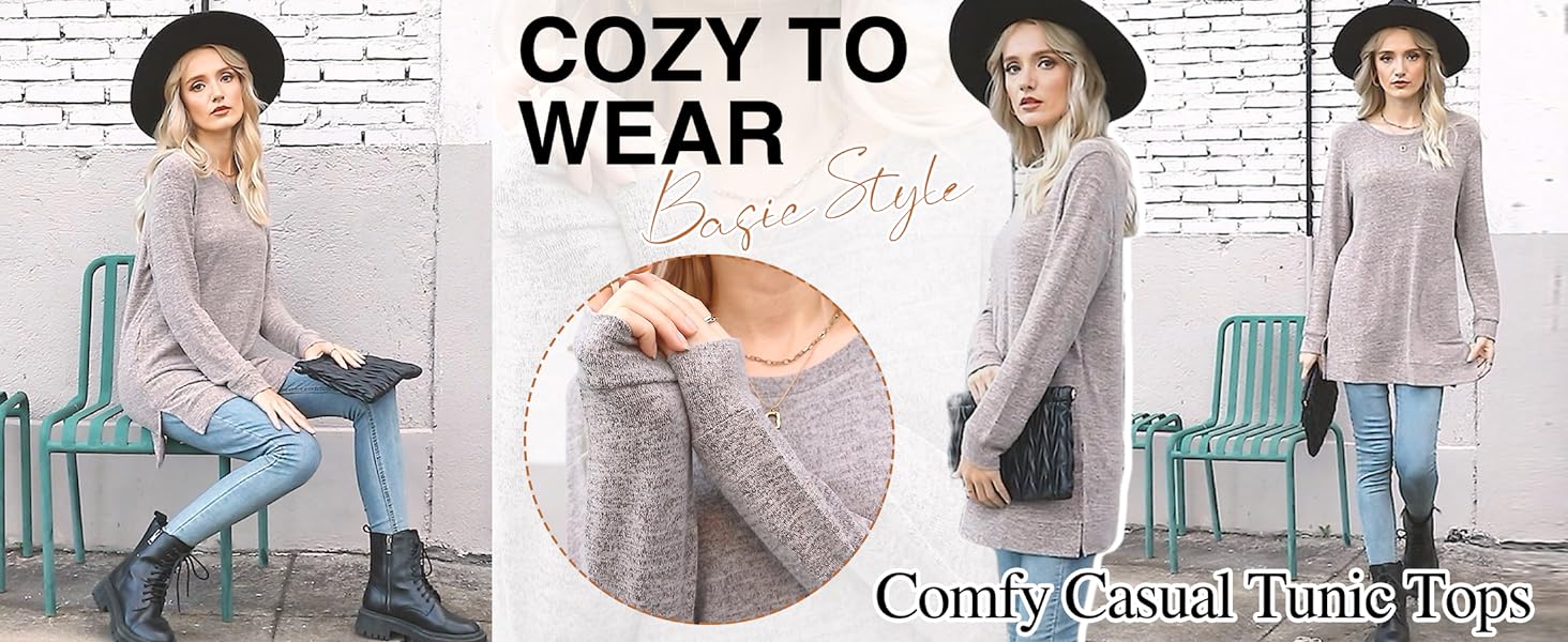long tunic tops to wear with leggings