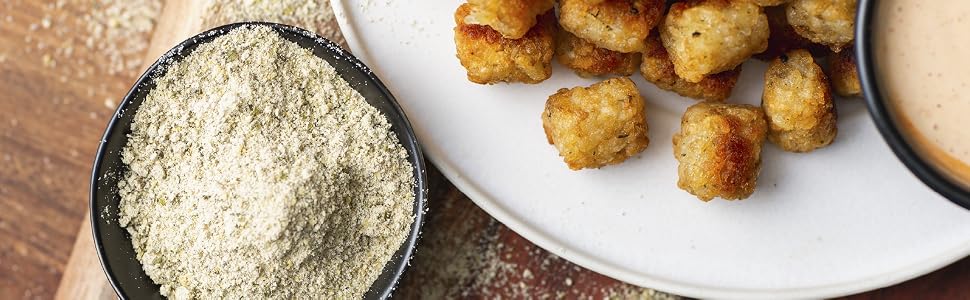 Versatile ingredient. Toss with fried or roasted potatoes. Use to crust meats or seafood.