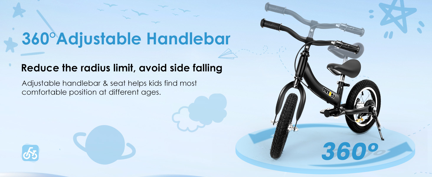 adjustable handlebar and seat