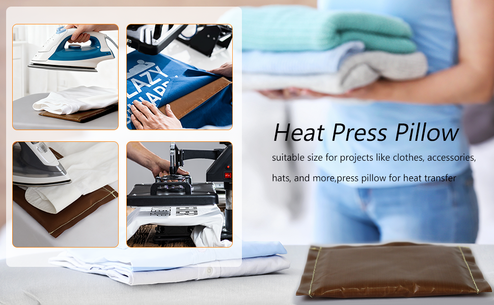 heat press pillows