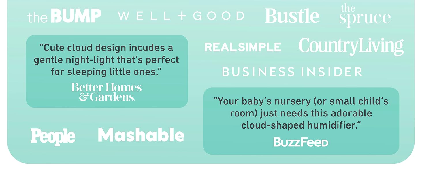 pure baby humidifier cloud like design cloud shaped humidifier for sleeping little ones reviews