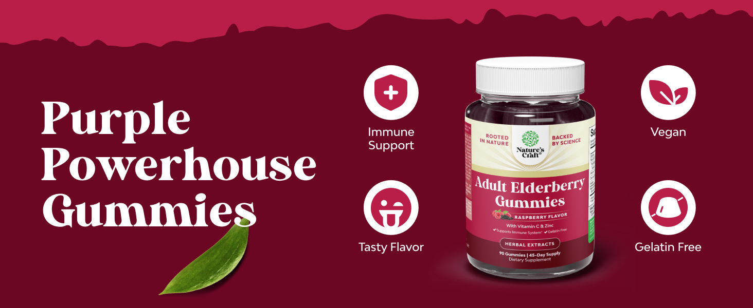 Adult Elderberry Gummies