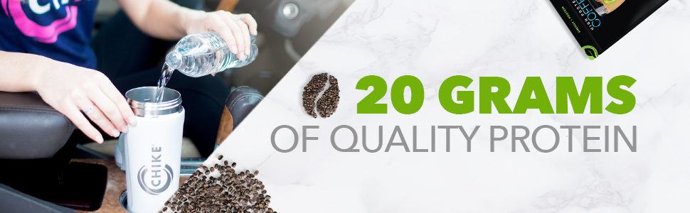 20 grams of quality protein