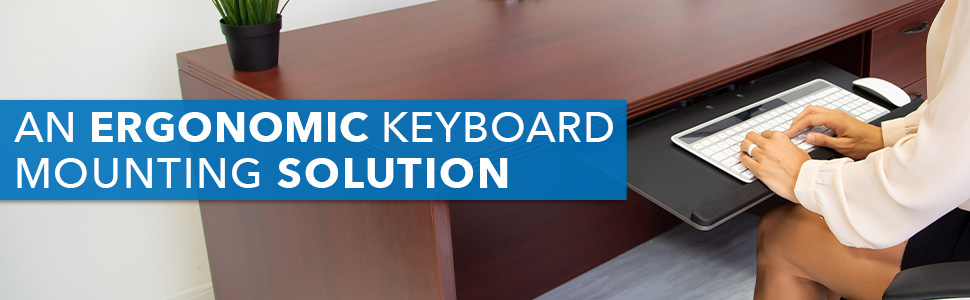 Mount-It! Under Desk Keyboard Tray