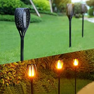solar torch light