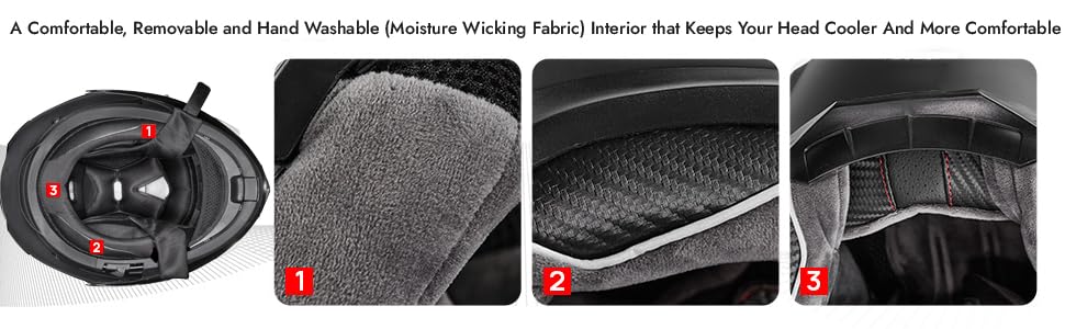 Washable Moisture Wicking Fabric interior