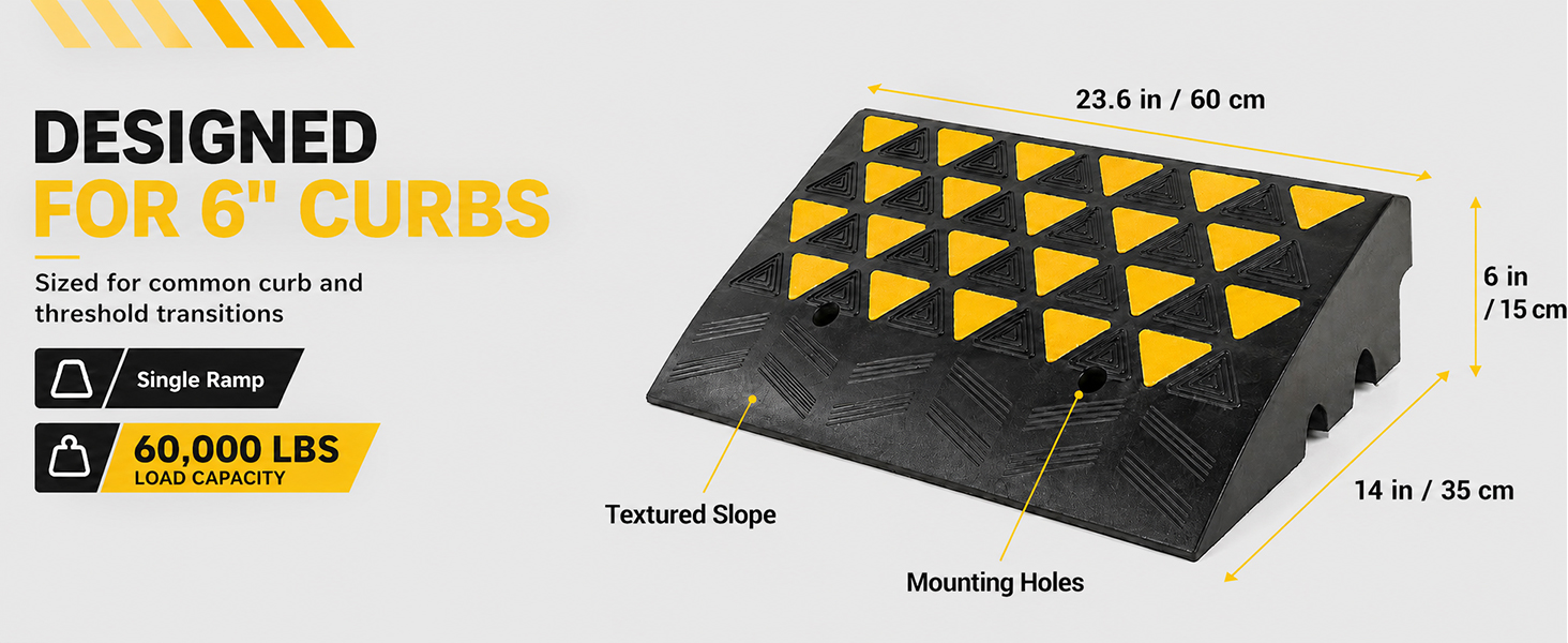 6 inch ramp