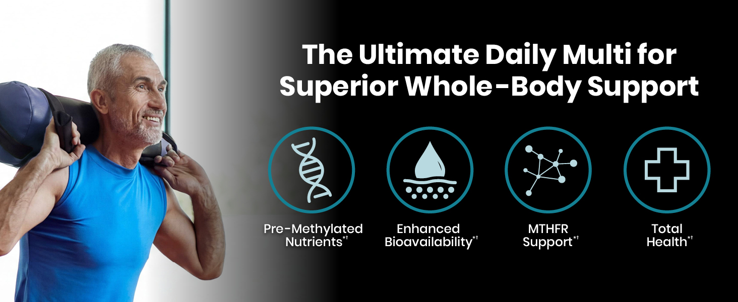Methyl Multi Without Iron is an essential foundation for daily health containing pure ingredients