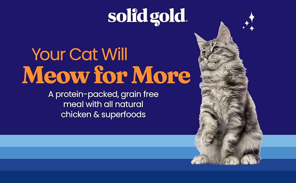 Solid gold cat food natural cat food for cats