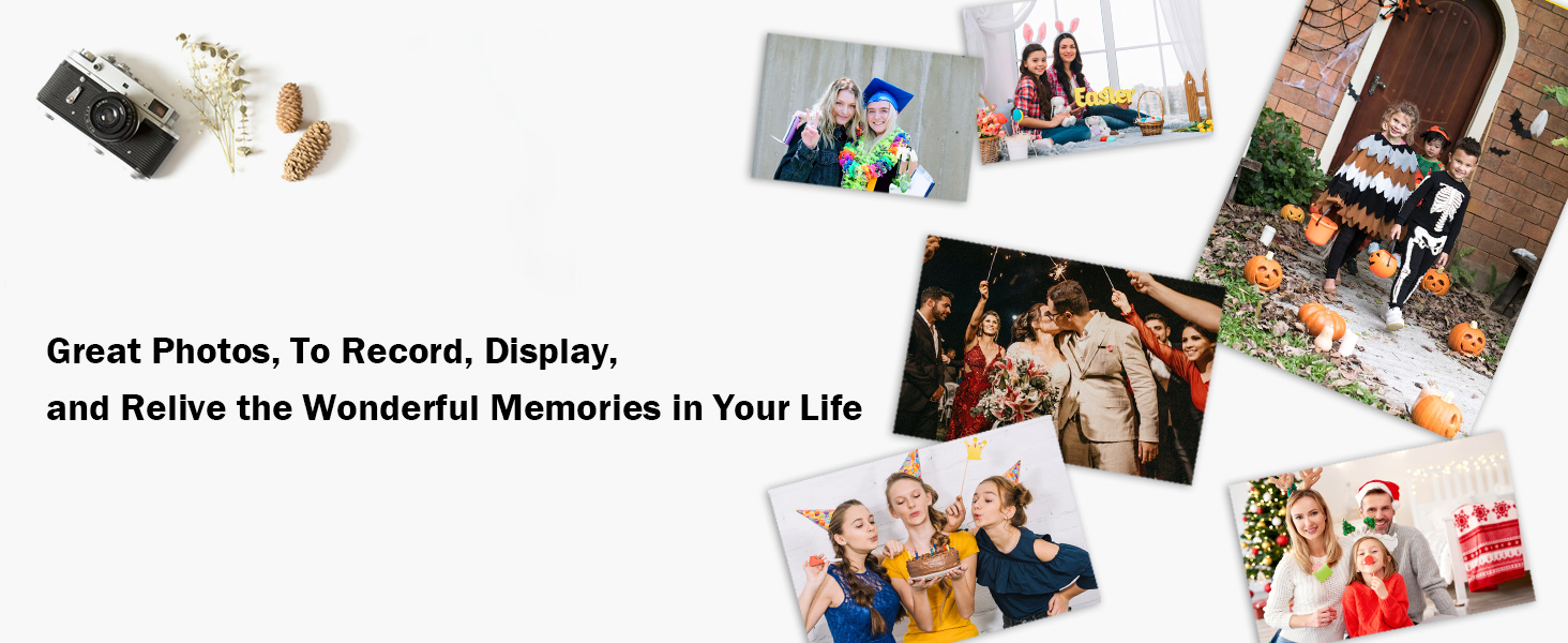 record cherished momeries in your life